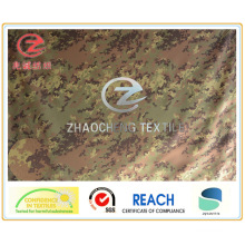 (ZCBP006) 150d Spandex Camouflage Printing Fabric of Italy Style avec PU revêtu d&#39;usages militaires